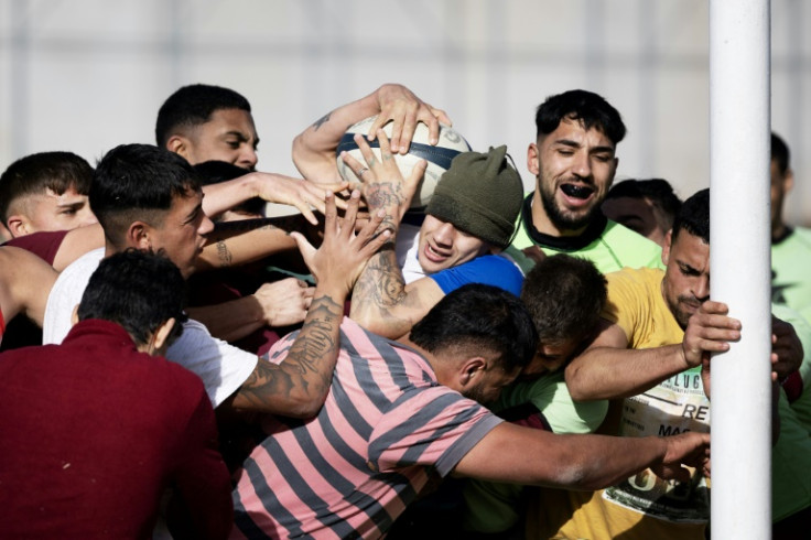 The 'Pelota al Medio a la Esperanza' programme moved into Uruguay's prisons in 2016