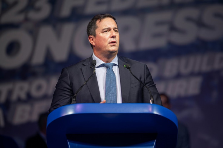Democratic Alliance opposition leader John Steenhuisen says 'the Russian Federation is funding the ANC, and thus infiltrating and destabilising South African democracy'