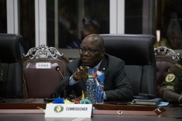 ECOWAS commissioner Abdel-Fatau Musah announced the bloc's forces were ready to intervene if required