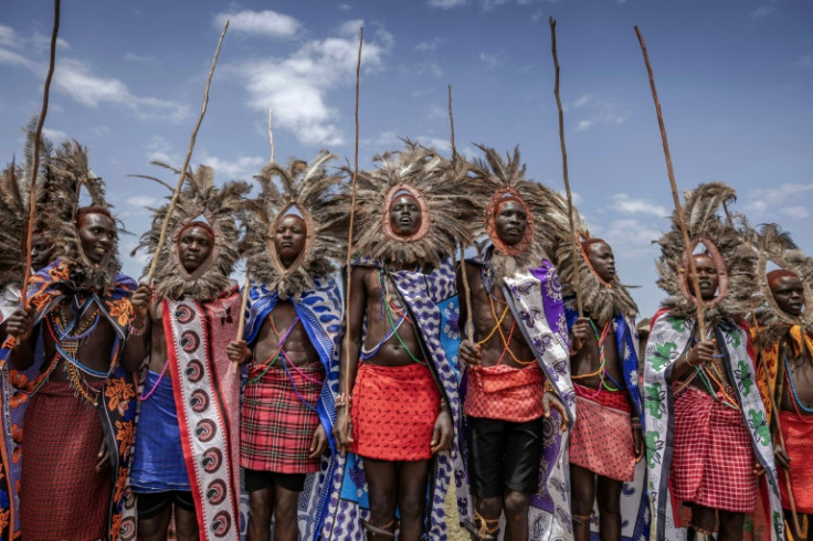 The Eunoto ceremony is one of three rites of passage for Maasai men