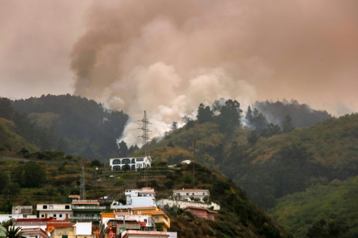 Spanish officials say the blaze is the 'most complex fire' to hit the Canary Islands in more than 40 years