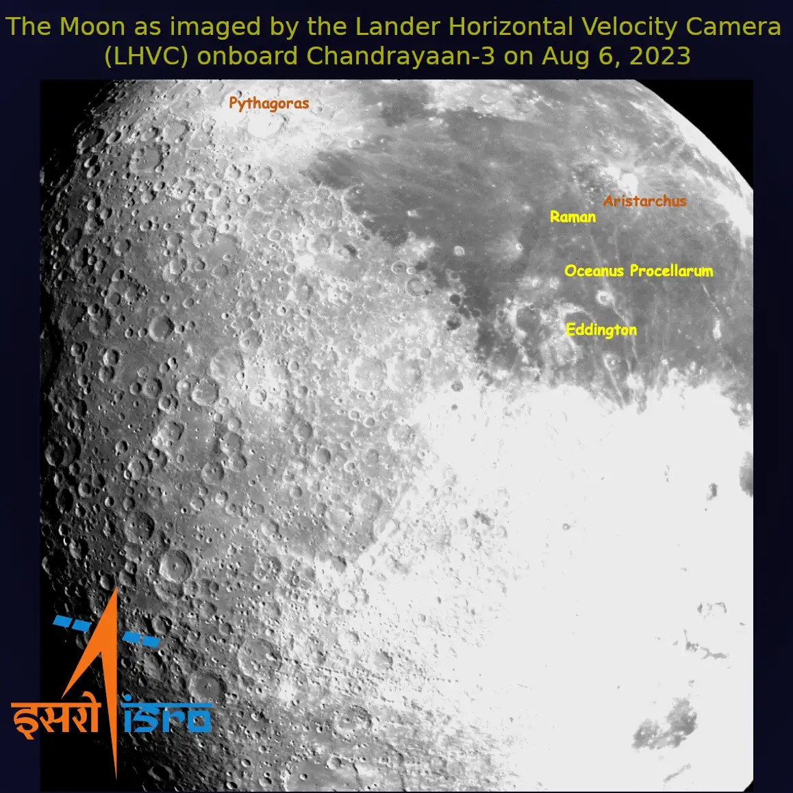 India Successfully Lands Chandrayaan-3 Spacecraft on Moon, Joining Elite Group of Four Nations