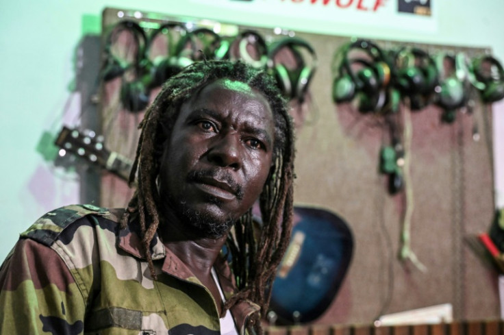 'When democracy is privatised, soldiers, you have to militarise it,' sings Niger reggae artist Black Mailer