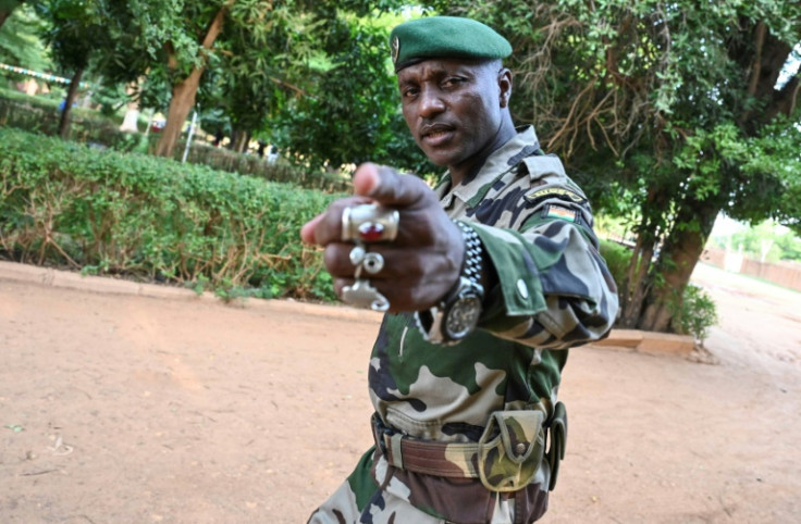 Maman Sani Maigochi is an active Niger soldier and a musician trained within the barracks