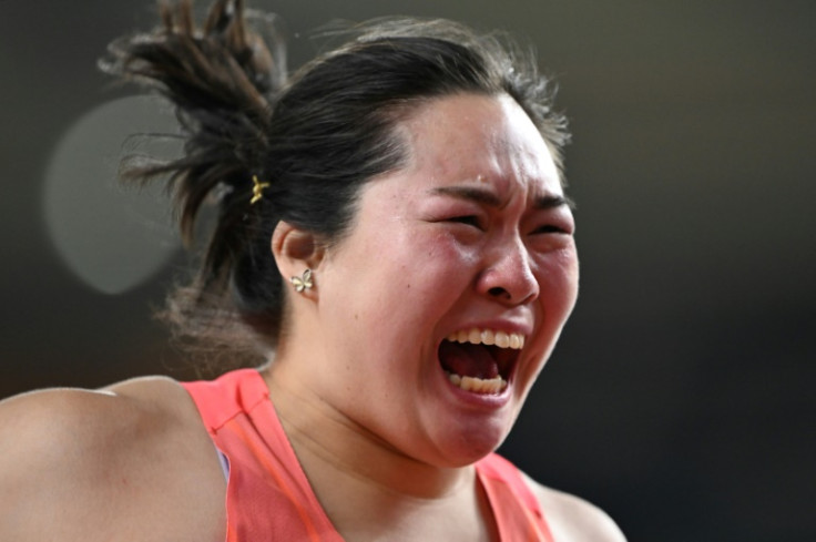 Japan's Haruka Kitaguchi took javelin gold with her last effort