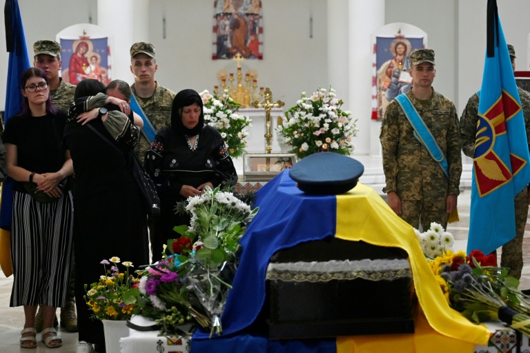 Ukraine Bids Farewell To Flying Ace Killed In Collision International