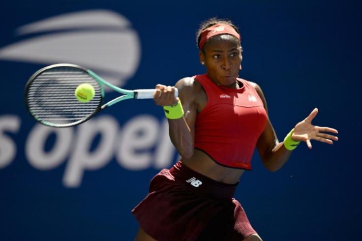Coco Gauff looked sharp in her second round match at the US Open