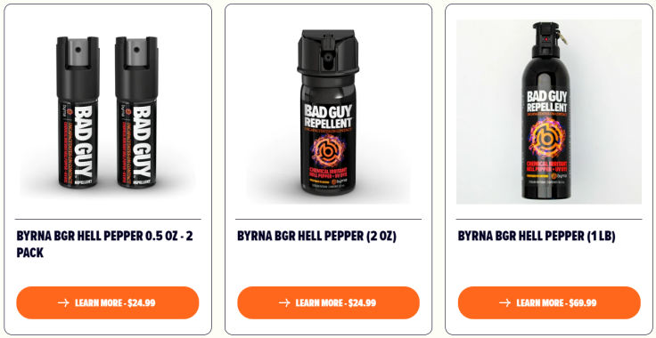 Byrna Pepper Spray