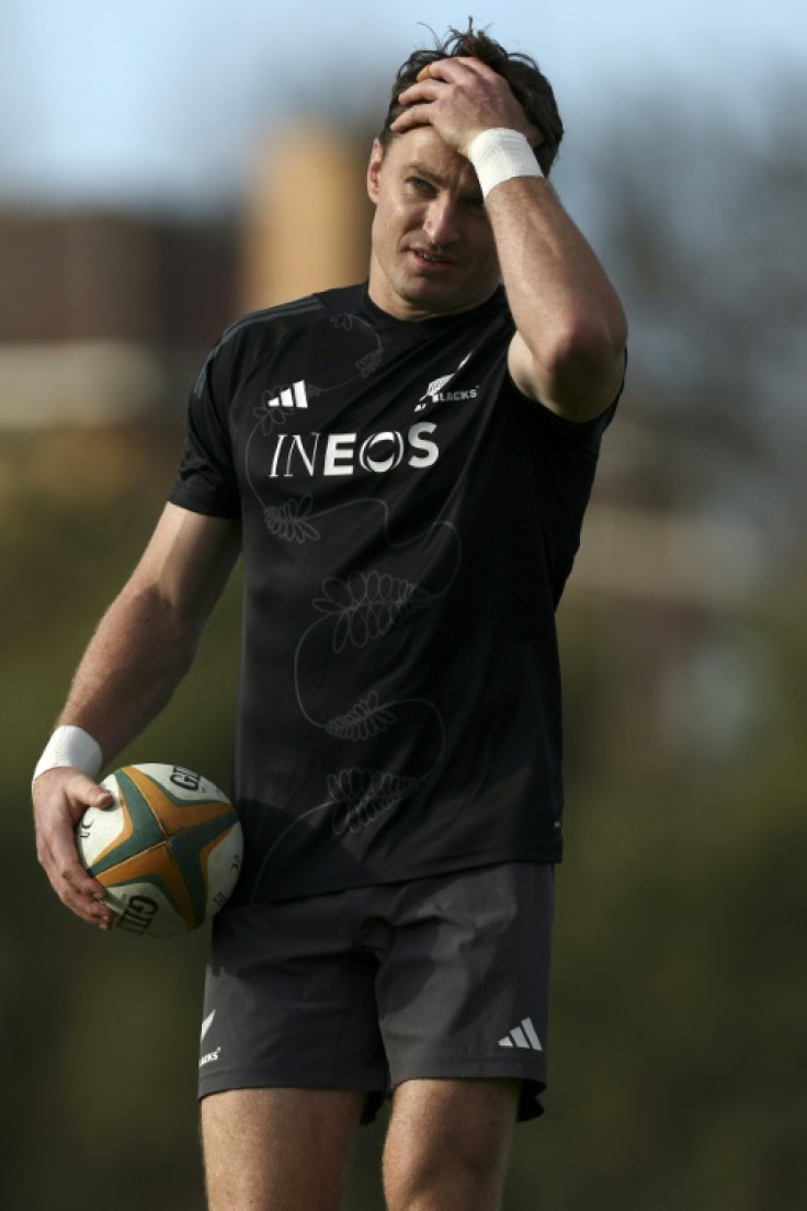 New Zealand playmaker Beauden Barrett has made 116 appearances for the All Blacks since 2012