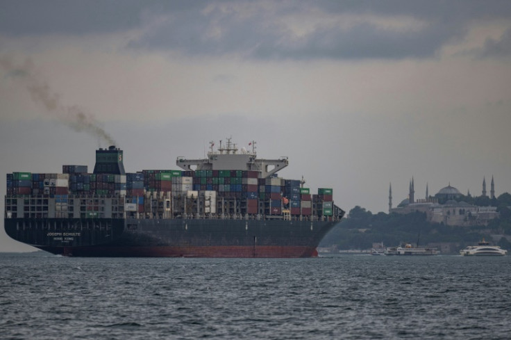Ukraine is testing a new Black Sea route that tries to avoid international waters to ship grain