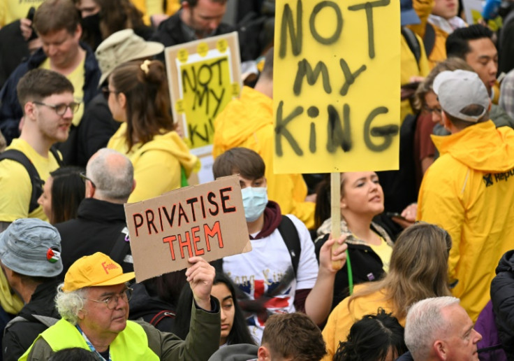 Anti-monarchy group Republic has been vocal in demanding constitutional reform