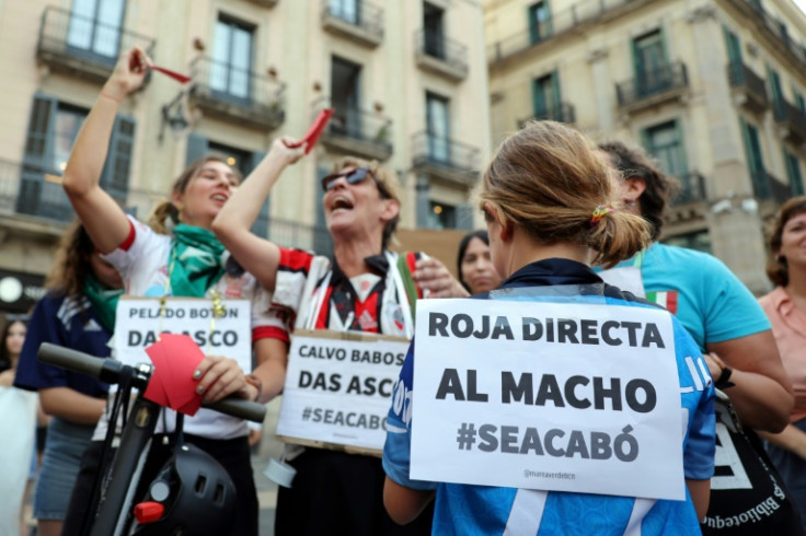 The controversy sparked protests in Spain