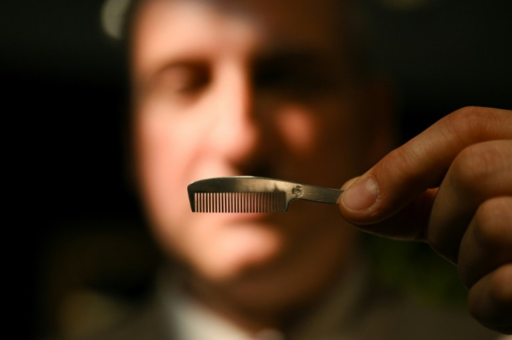 Also going under the hammer is Mercury's Tiffany & Co. silver moustache comb