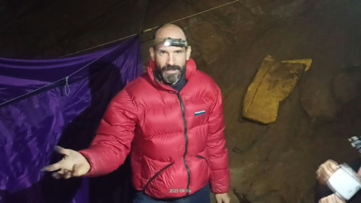 Mark Dickey developed internal bleeding while exploring one of Turkey's deepest caves