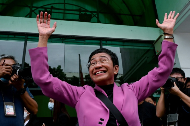 Nobel Laureate Maria Ressa has faced what press freedom advocates describe as a grinding series of criminal charges, arrests and online abuse