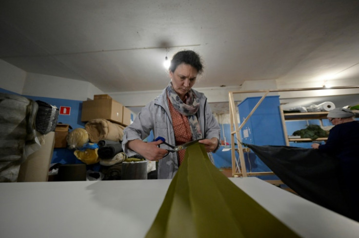 The volunteers say they were inspired by the Soviet Union's mobilisation during World War II