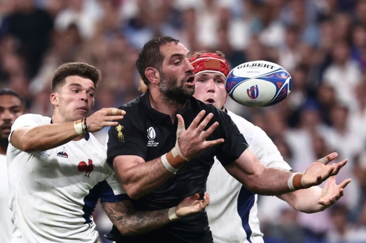 New Zealand's lock Samuel Whitelock