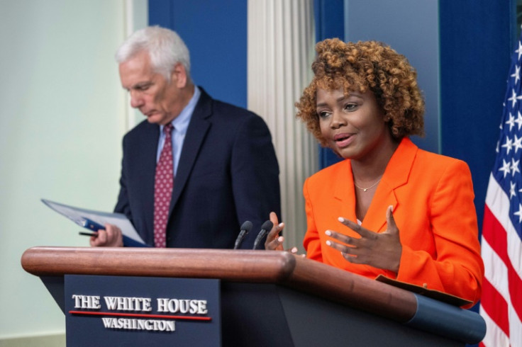 White House Press Secretary Karine Jean-Pierre said Biden 'didn't do anything wrong'