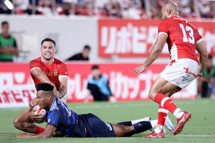 Tongans to stick to what they know best run the ball and tackle hard