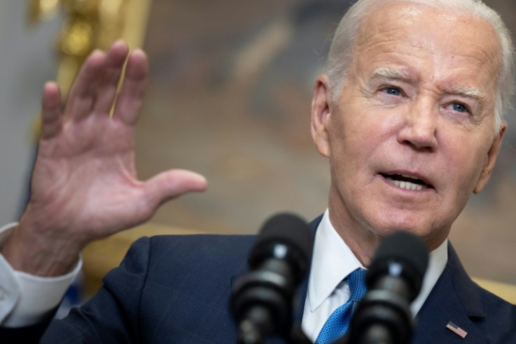 US President Joe Biden delivered televised remarks on the US auto workers strikes from the White House