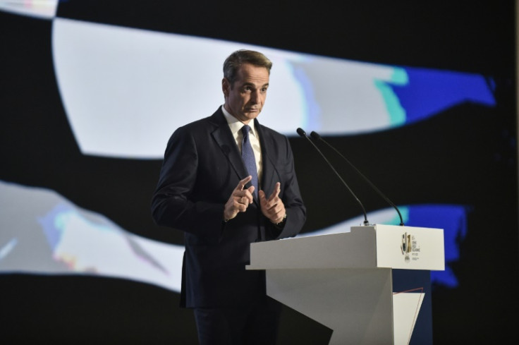 'Whatever we lost, as a state and as citizens, we'll build back better,' said Mitsotakis
