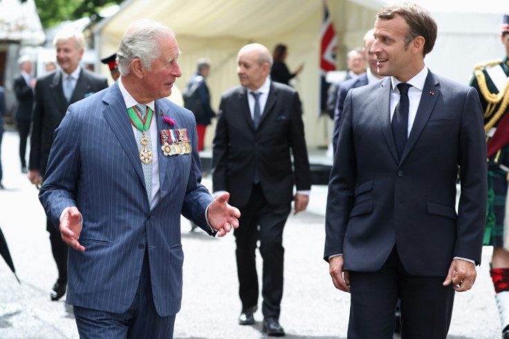 Charles has met French President Emmanuel Macron several times before and the pair are said to have a close relationship