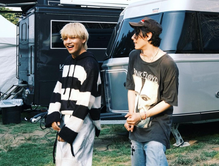 BTS V and Park Hyo Shin