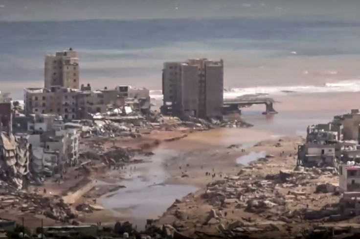 The diaster has been blamed on the climatic conditions that turned Storm Daniel into an extreme weather event and the impact of Libya's years of war and chaos on critical infrastructure, early-warning systems and the emergency response