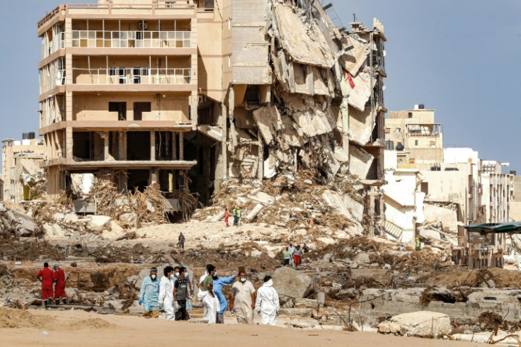 The Libyan city of Derna was struck by flooding after heavy rains on September 10 overwhelmed two dams