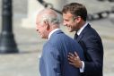 Macron and Charles held talks at the Elysee Palace on the first day of the king's visit to France