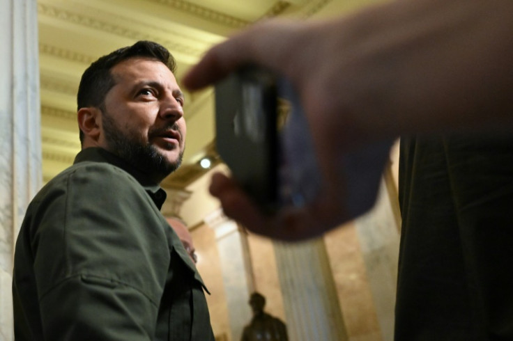 Zelensky is facing 'questions' from sceptics in Washington