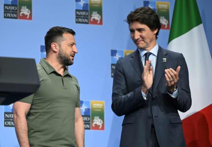 Zelensky, who in July attended the NATO summit in Vilnius, will meet with Canadian Prime Minister Justin Trudeau, whose country has the second-largest Ukrainian diaspora in the world