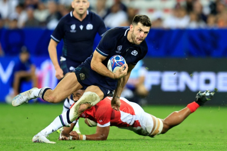 Scotland full-back Blair Kinghorn was one of their try scorers against Tonga