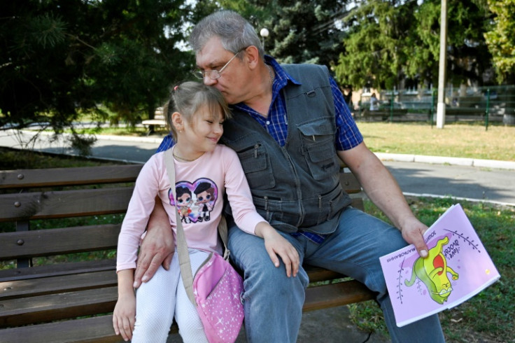 Milana's grandfather said it was important to teach children that war is 'evil'