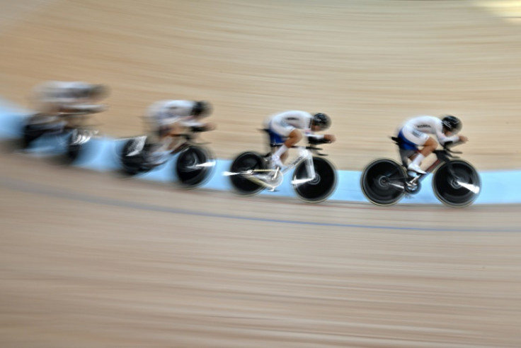 Track cycling got under way in Hangzhou