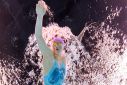 China's Li Bingjie in action in the pool