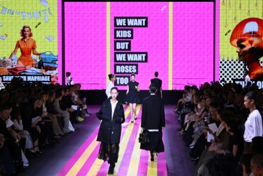 Dior mocked sexism at its show