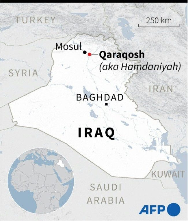 Map of Iraq