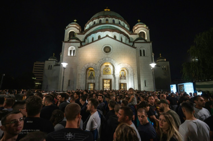 Kosovo accused Belgrade of being behind the weekend attack, a day after Serbia held services for the gunmen killed