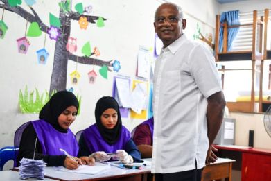 Maldives leader Ibrahim Mohamed Solih, the defeated incumbent in the September 30, 2023 presidential vote, was elected back in 2018 on the back of discontent with a predecessor's increasingly autocratic rule