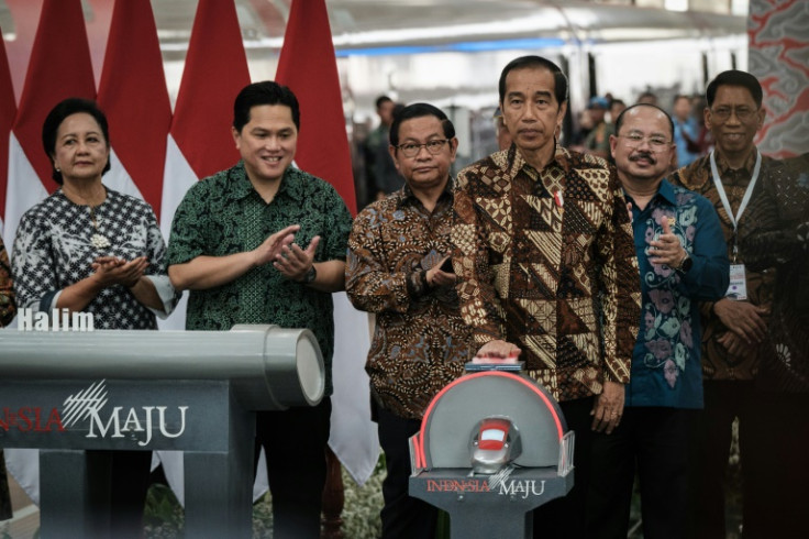 Widodo said the 600-capacity train was the first high-speed rail transportation in Southeast Asia