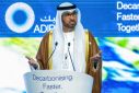 The president of the COP28 climate talks, Sultan Al Jaber, urged industry figures at the ADIPEC oil  conference to curb emissions and expand use of renewables