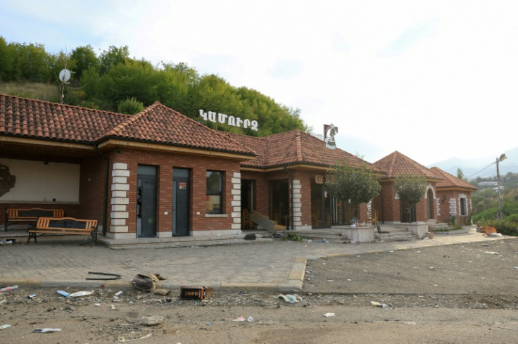 The separatist government said some officials would stay until rescue operations are completed