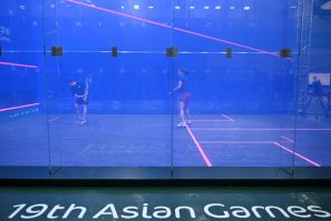 Squash is an established event at the Asian Games