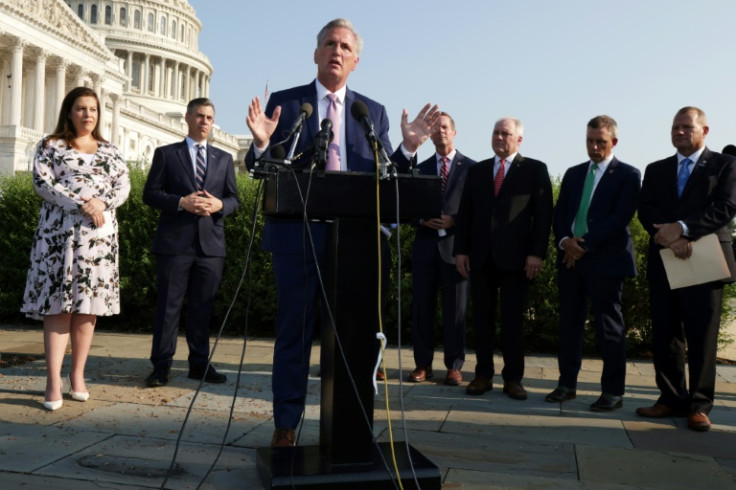 Kevin McCarthy enjoys the loyalty of his leadership team and the vast majority of the Republican rank and file in the US House of Representatives