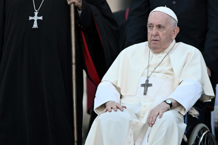 The pope, while insisting the Church only recognises marriage between a man and a woman, has warned "we cannot be judges who only deny, reject, and exclude"