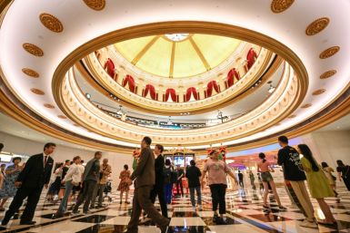 Macau's baccarat and poker tables were teeming once again as millions of Chinese tourists marked 'Golden Week' in October