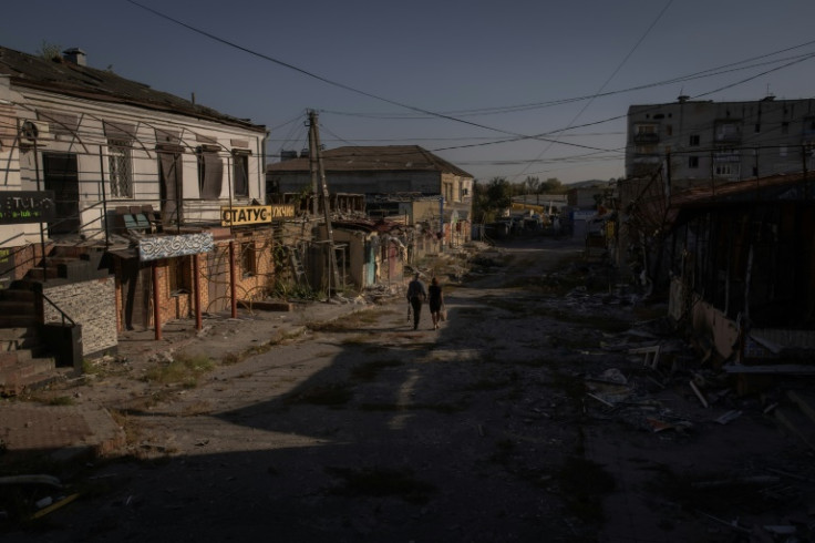 The villagers however, who lived under Russian occupation for over half of last year, are still surrounded by ruins