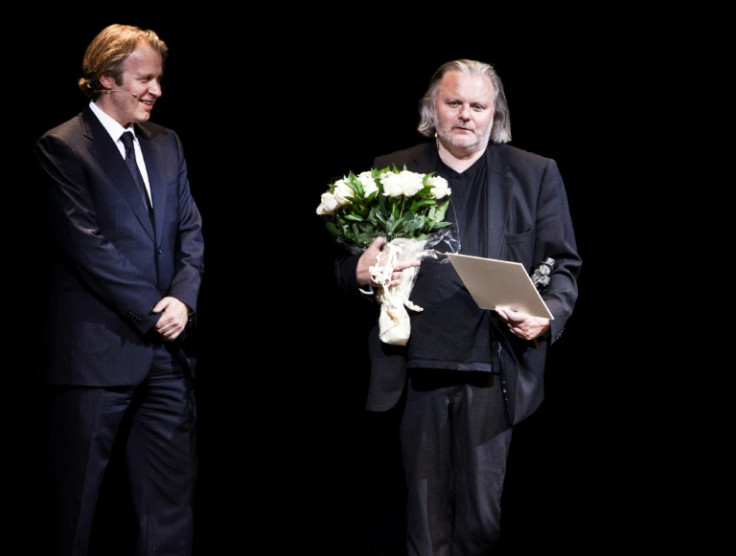 Norwegian dramatist Jon Fosse, seen here receiving the Ibsen Prize in 2010, has sometimes been referred to as the Samuel Beckett of the 21st century