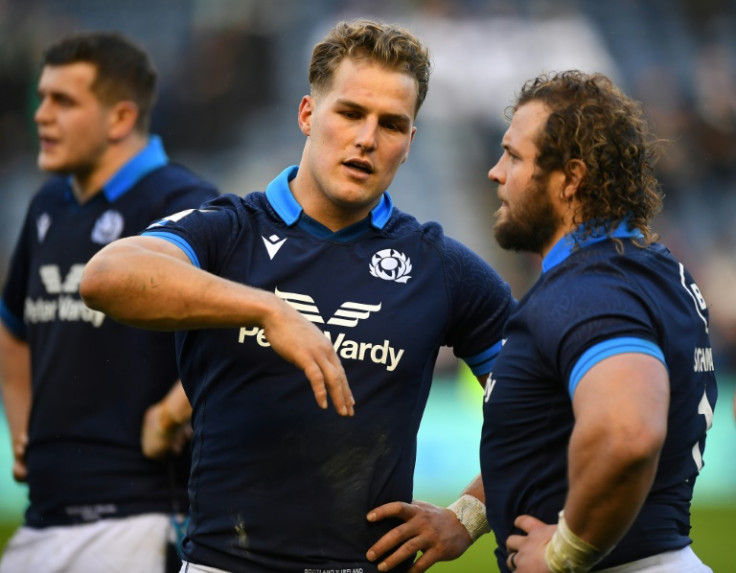 Head for figures -- Scotland's star wing Duhan van der Merwe and his teammates bid to end a run of eight successive defeats by the Irish
